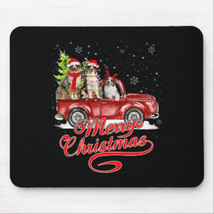 Mousepad Feliz Natal - Reindeer de Papais noeis Shepherd Au