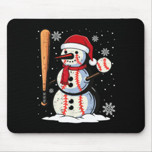 Mousepad Feliz Natal Sell Snowman Holiday Sports Xmas P