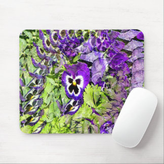 Mousepad Feliz Pansies...