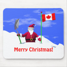 Feliz Papai noel de Natal no Canadá