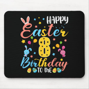 Mousepad Feliz Páscoa 8º Aniversário para 8 Anos de Idade P