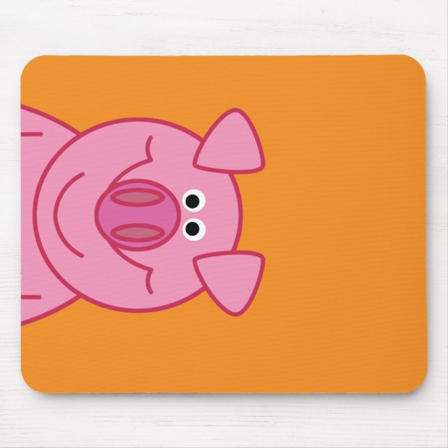 MOUSEPAD FELIZ PORCO MOUSPAD (Frente)