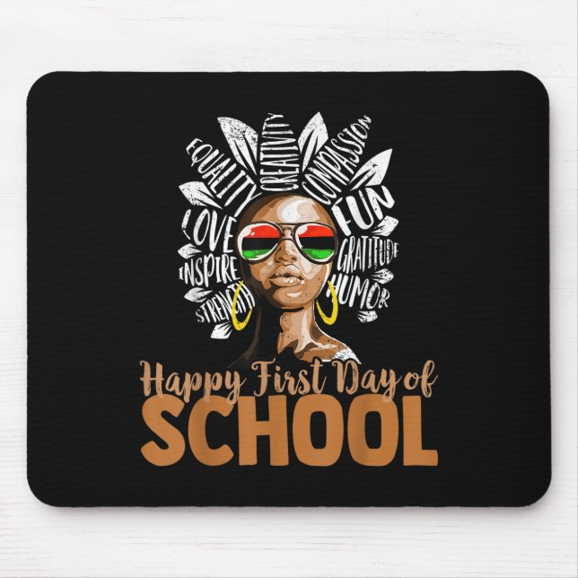 Mousepad Feliz Primeiro Dia De Aula Professor  (Frente)