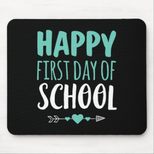 Mousepad Feliz Primeiro Dia de Professora Estudante Seta C