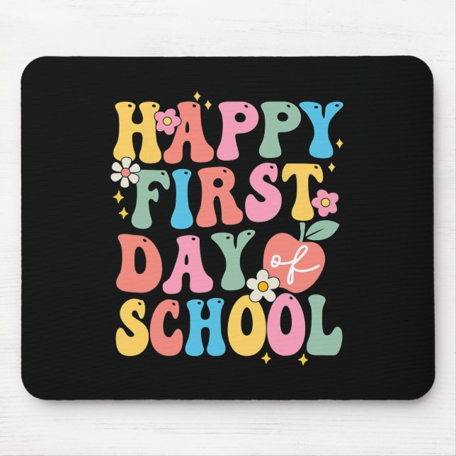 Mousepad Feliz Primeiro Dia De Professores Da Escola Crianç (Frente)