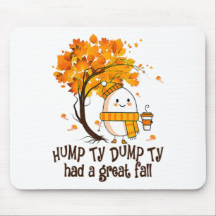 Mousepad Feliz Queda Yall Ação de Graças Humpty Dumpty Teve