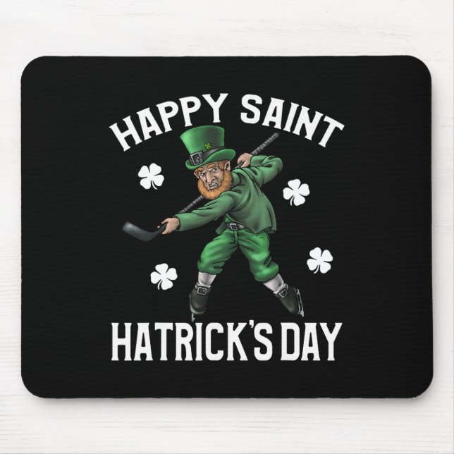 Mousepad Feliz Santo Hatricho Dia de Dia de São Patrício L (Frente)