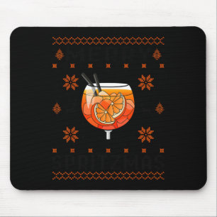 Mousepad Feliz Spritzmas X Ho Ho Santa Aperoly Xmas Club Ch