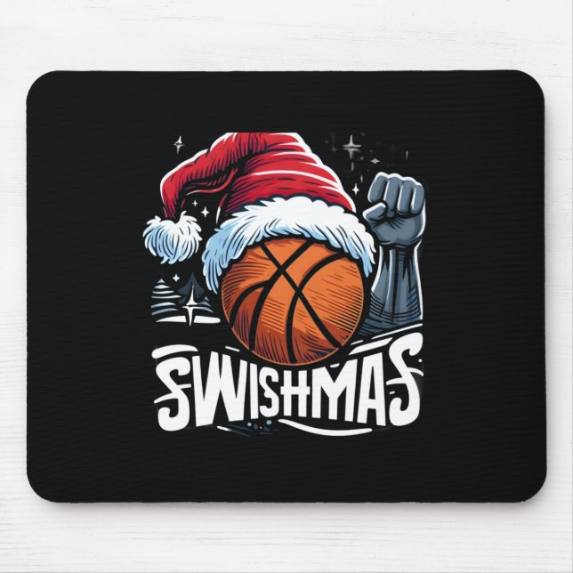 Mousepad Feliz Swishmas Feia Natal (Frente)