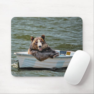 Mousepad Feliz Urso em Dinghy