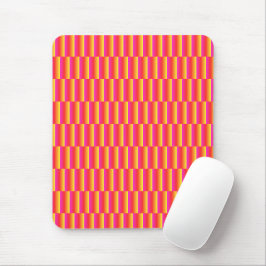 Mousepad Felizes Blocos de Chuva de Cores 3D