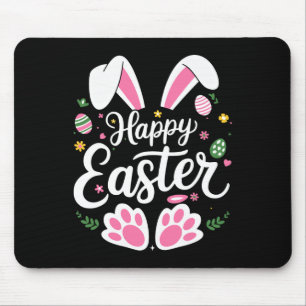 Mousepad Felz pascoa Coelhinha Páscoa Ovina Páscoa Quadrado