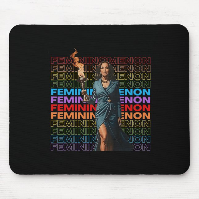Mousepad Femininômeno Funny Kamala Harris (Frente)