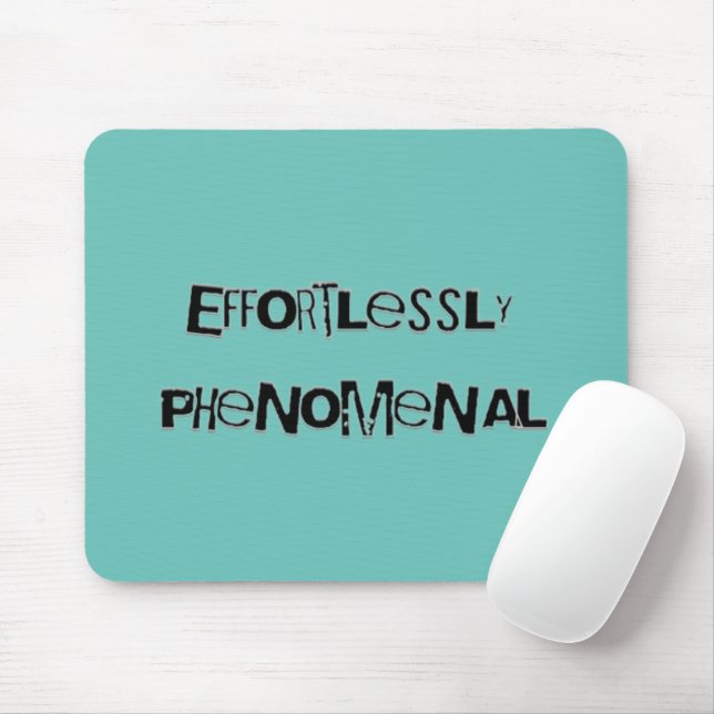 Mousepad Fenomenal sem esforço (Com mouse)