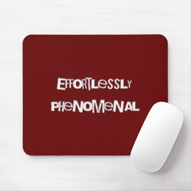 Mousepad Fenomenal sem esforço (Com mouse)