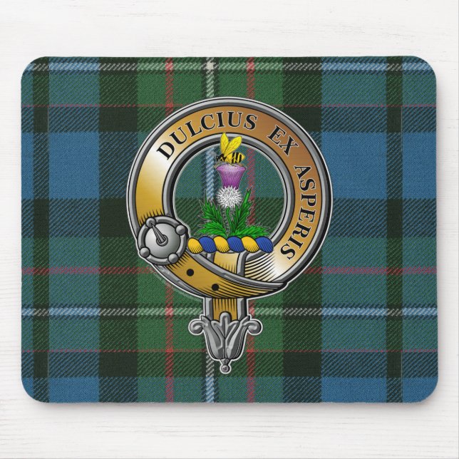 Mousepad Ferguson Tartan & Crachá (Frente)