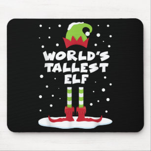 Mousepad Feriado da família mais alta do grupo Elf Matching
