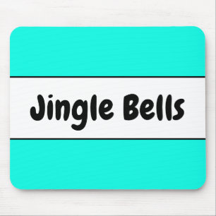Mousepad Feriado "Jingle Bells", um feriado alegre e divert