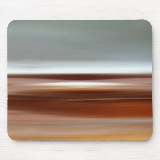 Mousepad Feriados de Crepúsculo Horizonte do Oceano abstrat (Frente)