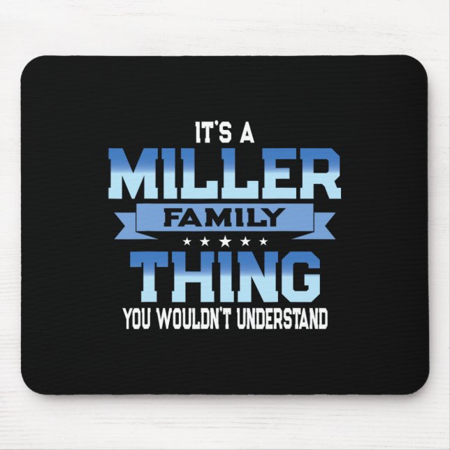 Mousepad Férias de Combinação de Tee Matching da Família Fu (Frente)