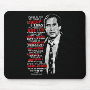 Mousepad Férias de Natal da Warner Bros. com Palavrões - Mu