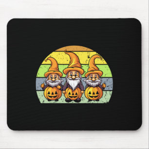 Mousepad Férias de outono de Abóbora dos Gnomos das Hallowe