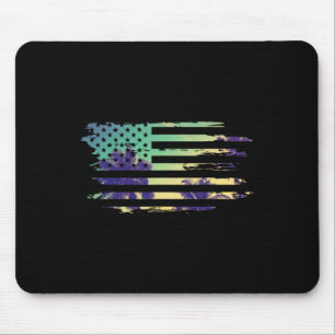 Mousepad Férias De Verão Tropicais Vintage E Praia Da Bande