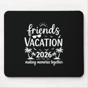 Mousepad Férias dos Amigos 2026 Esquadrão da Praia Tropical