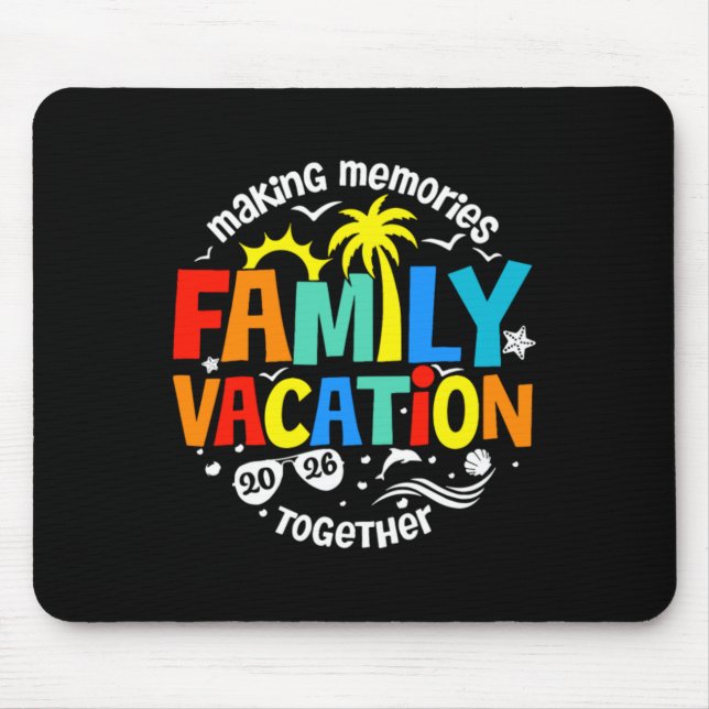 Mousepad Férias em Família 2026 (Frente)