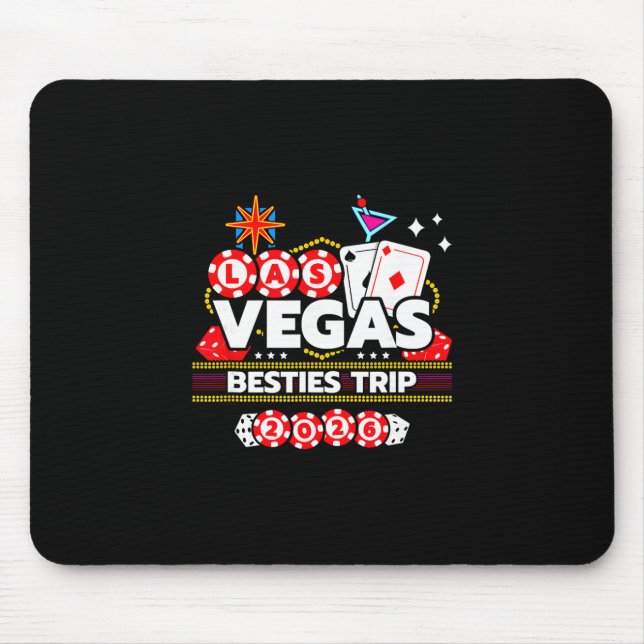 Mousepad Férias em Las Vegas - Viagem das Melhores Amigas - (Frente)