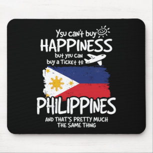 Mousepad Férias Filipinas Filipino Antigo Souvenir Homem