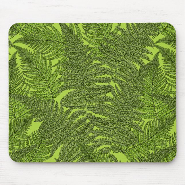 Mousepad Fern em verde (Frente)
