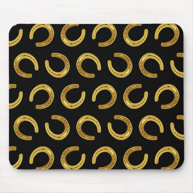 Mousepad Ferradura dourada (Frente)