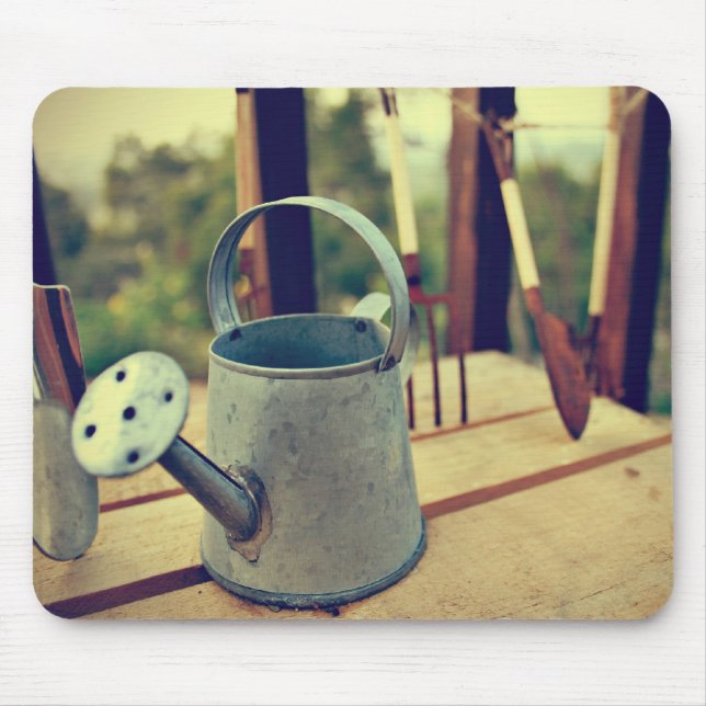 Mousepad Ferramentas de jardinagem (Frente)