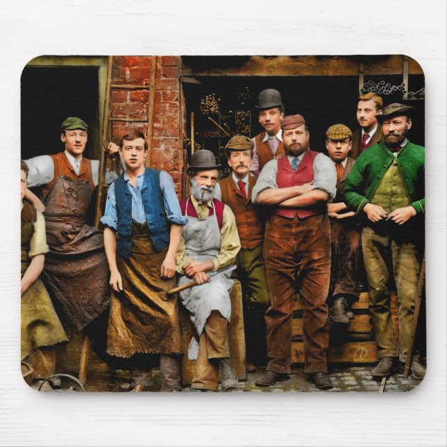Mousepad Ferreiro - Os Ferrageiros de Maidenhead 1900 (Frente)