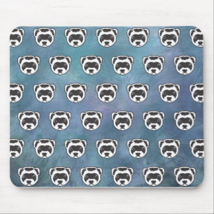 Mousepad Ferret Face