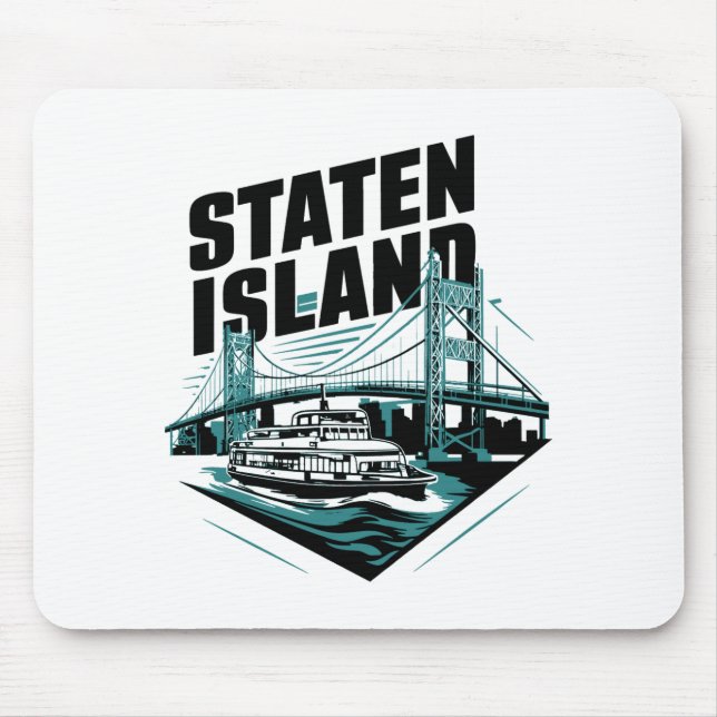 Mousepad Ferry Staten Island Nova York _1 (Frente)