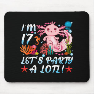 Mousepad Festa 17 Vamos Um presente de anime Axolotl bonito