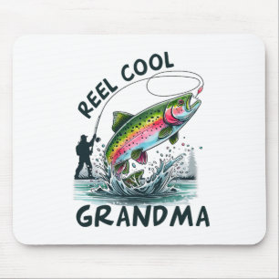 Mousepad Festa de Aniversário da Vovó Muito Legal de Pesca