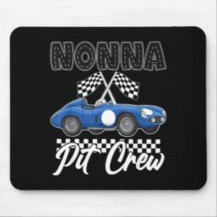 Mousepad Festa de aniversário de carro de corrida família n