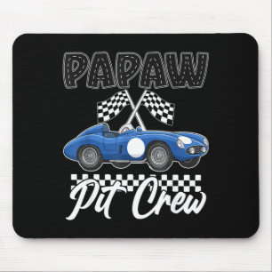 Mousepad Festa de aniversário de carro de corrida família p