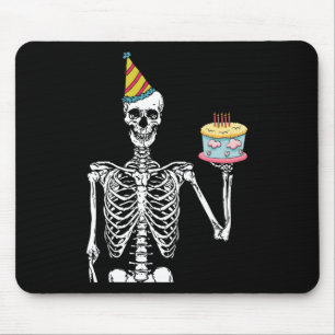 Mousepad Festa de aniversário preguiçosa de Halloween Diver