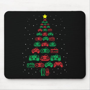 Mousepad Festa de Árvore de Natal do Controlador de Jogos L