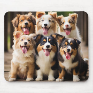 Mousepad Festa de Cãezinhos Amáveis