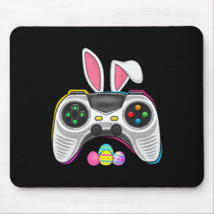 Mousepad Festa de Criança Traje de Ovos de Coelho de Video