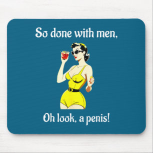 Mousepad Festa de Despedida de Solteira Feminina Engraçada