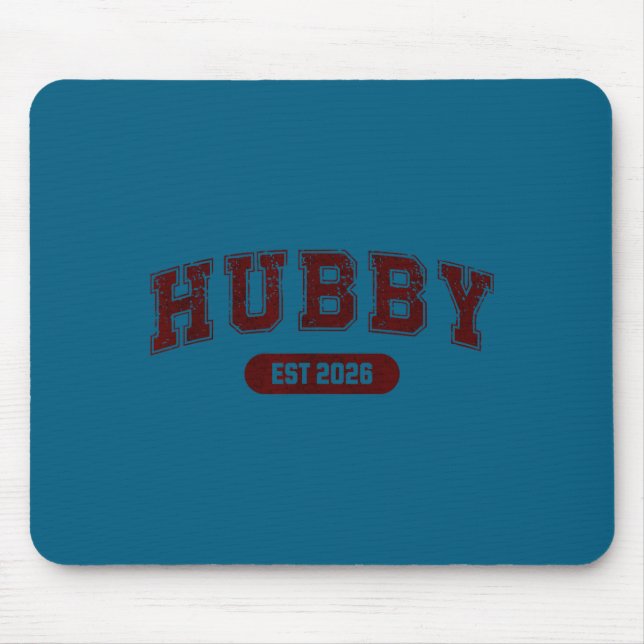 Mousepad Festa de despedida de solteiro casamento esposa e  (Frente)