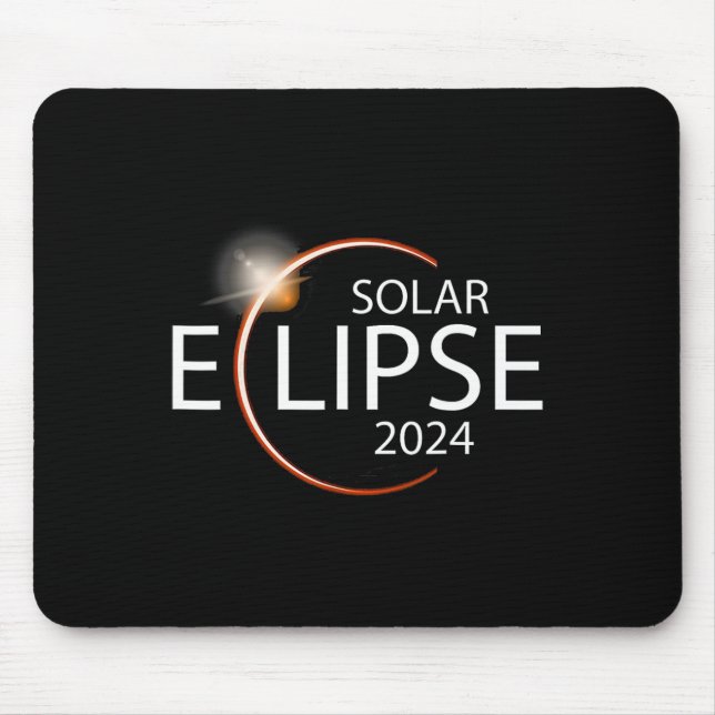 Mousepad Festa de Eclipse 2024 Shirt Total Solar Eclipse Pa (Frente)