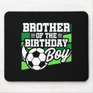 Mousepad Festa De Futebol De Futebol Infantil Irmão Do Aniv