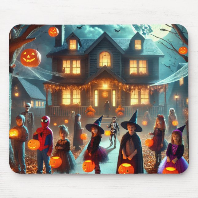 Mousepad Festa de Halloween do Funy Mouse pads2025 (Frente)